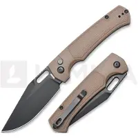 Artisan Revel Button Lock Brn FRN
