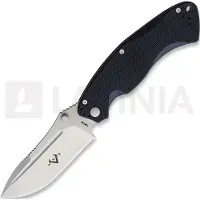 V Nives Couteau pliant Olympian Linerlock Black G10