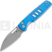 Bestechman Couteau pliant Vector - Beadblast - Aluminium, bleu