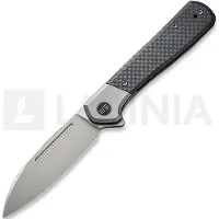 We Knife Couteau pliant Soothsayer Carbon, beadblasted