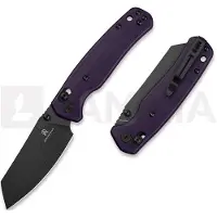 Bestechman Couteau pliant Cicada - PVD - G10, pourpre