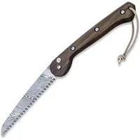 Woxna Scie Söderfors 180 mm + Alfta leather sheath, cognac