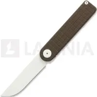Maxace Couteau pliant Nebula, Brown Titanium, White Cerakote