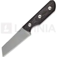 Straight Line Couteau Scorer - Stonewashed - Brown Burlap Micarta