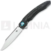 Bestech Couteau pliant Fanga - Satin - G10 + CF, beige