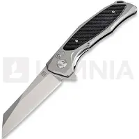 Artisan Couteau pliant Falcon Linerlock D2, gris