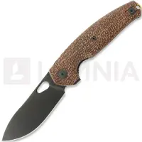 GiantMouse Couteau pliant ACE Jagt Burlap Micarta, PVD
