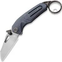 Zyac Knives Couteau pliant Karambit, bleu