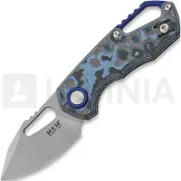 MKM Knives Couteau pliant Isonzo Clip Point SW, Arctic Storm CF