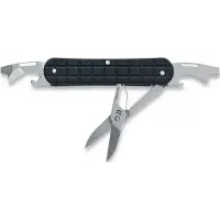 FOX Vulpis 3-Tools FX-VPGPW-130-F3-BK, Stainless Steel, Black Aluminum multitool