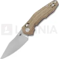 GiantMouse Couteau pliant ACE Nazca Natural Canvas Micarta