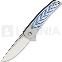 Alliance Designs Couteau pliant Scout Framelock, bleu