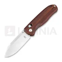 Kizer Cutlery Couteau pliant Drop Bear Nitro-V, Mkuruti Wood