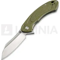Artisan Couteau pliant Immortal Linerlock D2, green textured