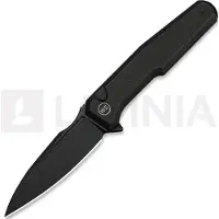 We Knife Dressytak, Black Titanium, Black Stonewash