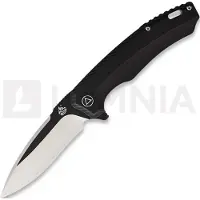 QSP Knife Couteau pliant Woodpecker, noir