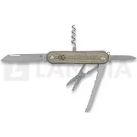 Mercury Couteau pliant Duca 5 - Elmax - Green Canvas Micarta