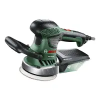 Bosch Ponceuse excentrique filaire - PEX 400 AE (350W, livrée avec coffret de rangement, 1 paper assistant, 1 papier abrasif G 80)