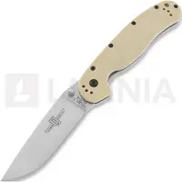 Ontario Couteau pliant RAT-1, desert tan/satin