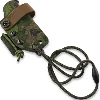 Peltonen Knives Étui M05 Camo Kydex Sheath for M23 Ranger Cub, Brown, FS