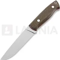 Brisa Couteau Trapper 115 Elmax, Flat, Micarta, firesteel, vert