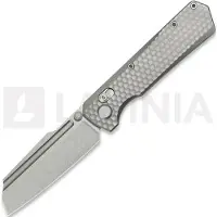GEO Knife Couteau pliant Noxiz - Stonewash - Titanium