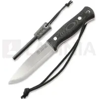 Joker Couteau Bushlord, Black Micarta, Firesteel