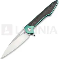 Artisan Couteau pliant Archaeo Framelock M390, vert