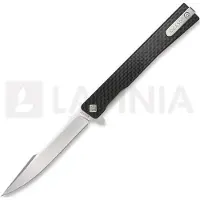 Ocaso Couteau pliant Solstice Harpoon Satin, Carbon Fibre