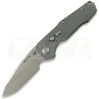 RealSteel Evolution Ironclad Drop Point, Grey G-10, Stonewash
