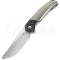 Bestech Couteau pliant Supernova - Satin - Titanium + Zirconium