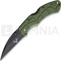 V Nives Couteau pliant Rocky Lockback Green