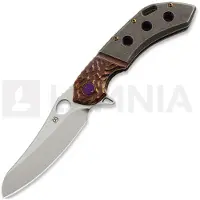 Olamic cutlery Couteau pliant Wayfarer 247 S90V Mouflon, Stonewash Ti & Molten