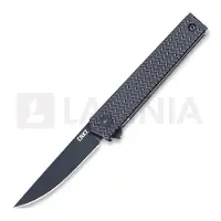 CRKT Couteau pliant CEO Microflipper Drop Point, noir