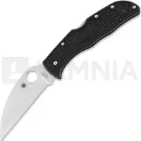 Spyderco Couteau pliant Endela Wharncliffe, noir