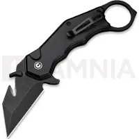 CIVIVI Couteau pliant Amaroq, Black Aluminum, Black Stonewash