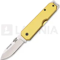 Bear & Son Couteau pliant Large Slip Joint, jaune