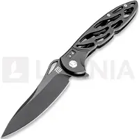 Artisan Couteau pliant Dragonfly D2, noir