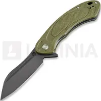Artisan Cutlery Couteau pliant Immortal Linerlock D2, Green Textured