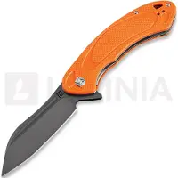 Artisan Couteau pliant Immortal Linerlock D2, Orange textured