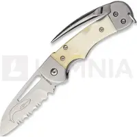 Myerchin Couteau pliant Generation 2 Crew Bone, lame à dents