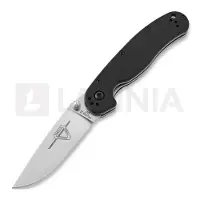 Ontario Couteau pliant RAT-2 D2, satin, noir