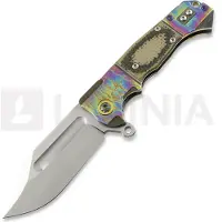 Andre de Villiers Couteau pliant Badlands 2, Custom Acid Rain