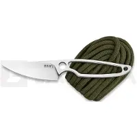 MKM Knives MKM Makro 1 Droppoint MA01-PAGR Satin M390, Green Paracord Handle, couteau fixe, Jesper Voxnaes design