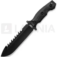Halfbreed Blades Couteau Large Survival Knife, noir