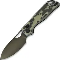 Kunwu Knives Couteau pliant Pulsar - DLC - G10, camo
