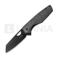 Kizer Cutlery Couteau pliant Sparrow S45VN, Marble CF/Black Titanium, PVD