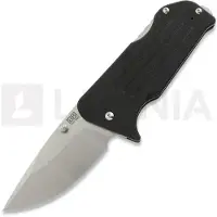 1881 Knifeworks Couteau pliant Broadway, Black G-10
