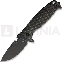Dpx Couteau pliant HEST/F Framelock, black stonewash