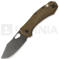 GiantMouse Couteau pliant ACE Atelier, burlap micarta